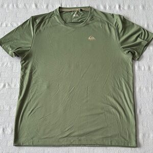 Quiksilver Men’s Olive Performance Short Sleeve Tee